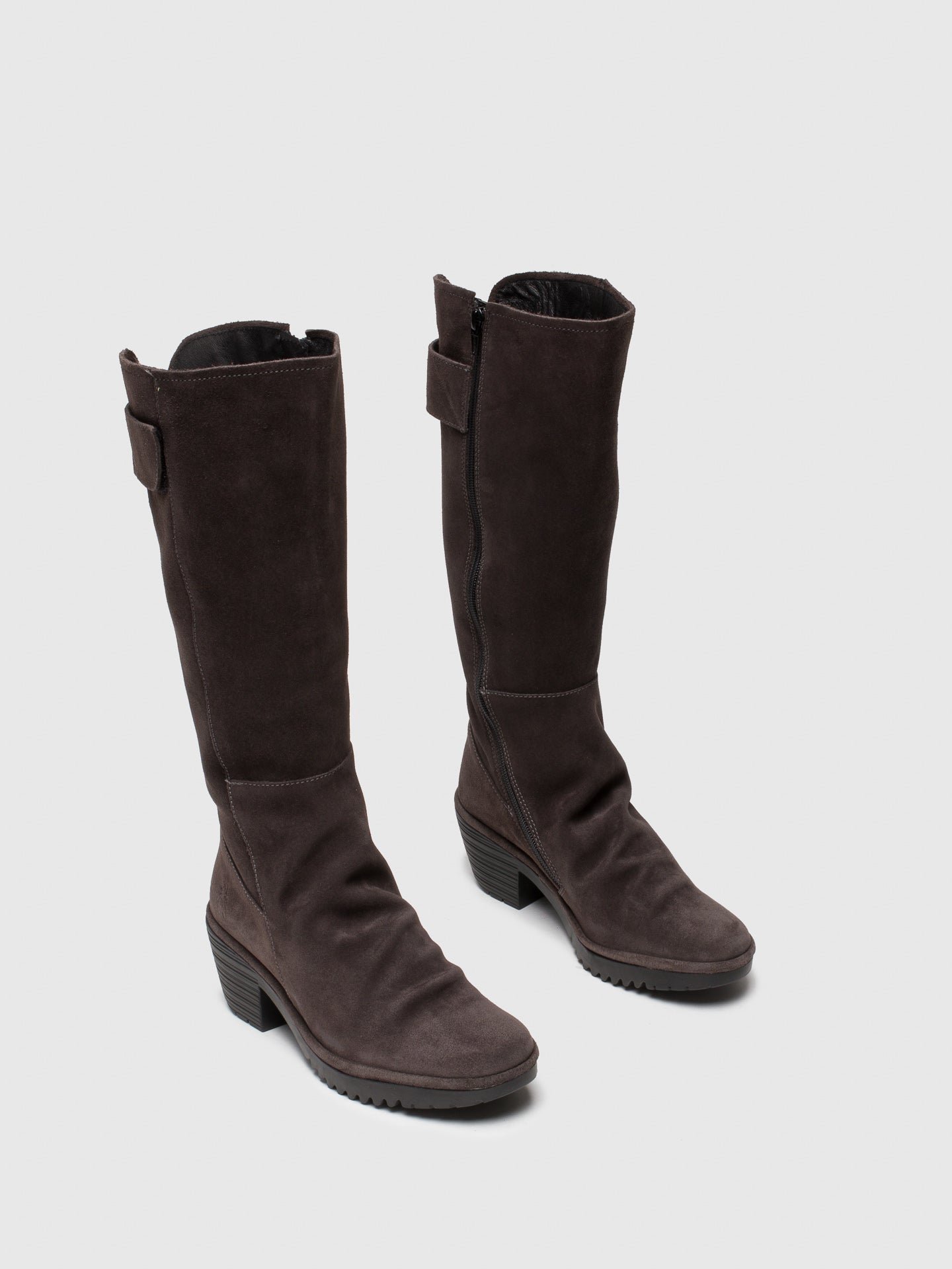 Fly London Botas com Fecho em Cinzento